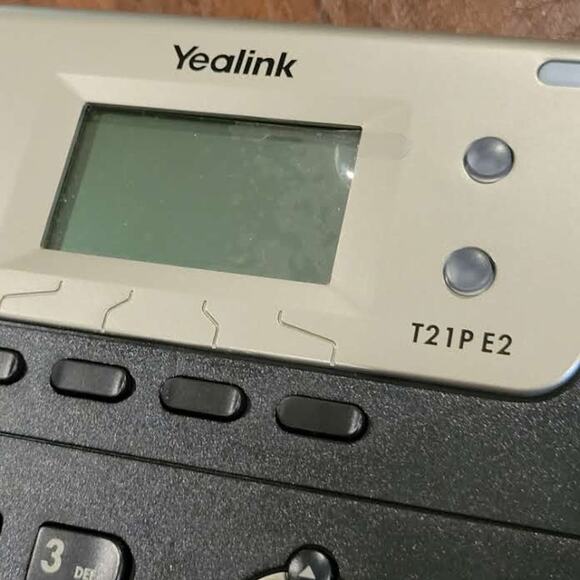 Yealink SIP-T21P E2 Dual-line Entry Level IP Phone Open Box Never Been Used - Picture 16 of 16